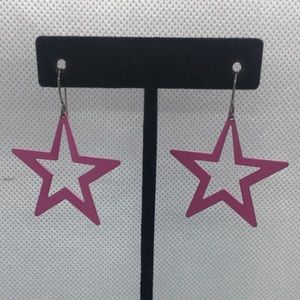Jewelry - 4 for $12: Pink Star Earrings Jewelry - 4 for $12: Pink Star Earrings